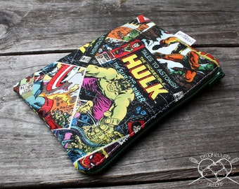 Reusable Snack Baggie Comic Book Superheroes Made To Order