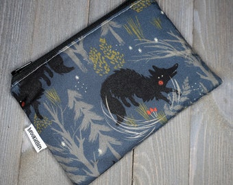 Reusable Snack Bag Makeup Bag Dog Treat Waterproof Werewolves Ready to Ship