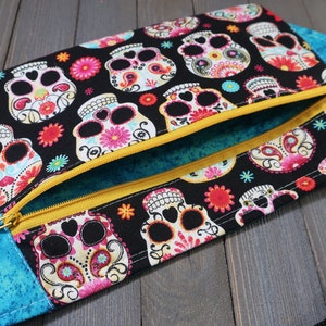 Fanny Pack Hip Bag Sugar Skulls Ready To Ship image 2