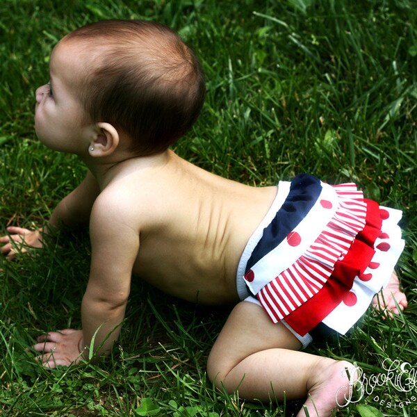 RESERVED for Megan Ruffled Diaper Cover Swim Diaper CUSTOM MADE One Size