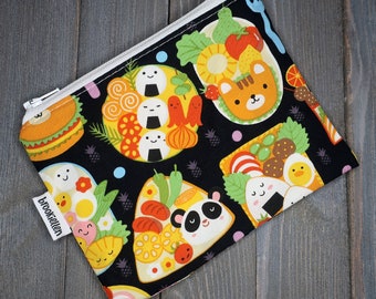 Reusable Snack Bag Makeup Bag Dog Treat Waterproof Kawaii Lunch Friends Ready to Ship