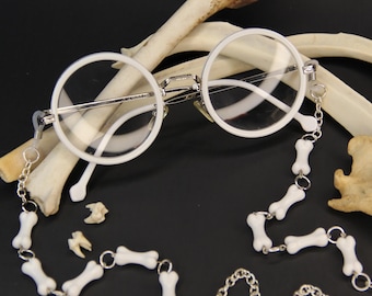 Glasses Chains | Skeleton Appreciation Day | Silver