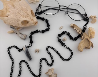 Glasses Chains | Skeleton Appreciation Day | Black Out