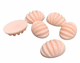 さらに見つかりました！ 18 x 13 mm オーバルカボション、きらめく