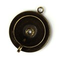 Charms Tea Cup and Saucer - Brass Ox (1) CP083