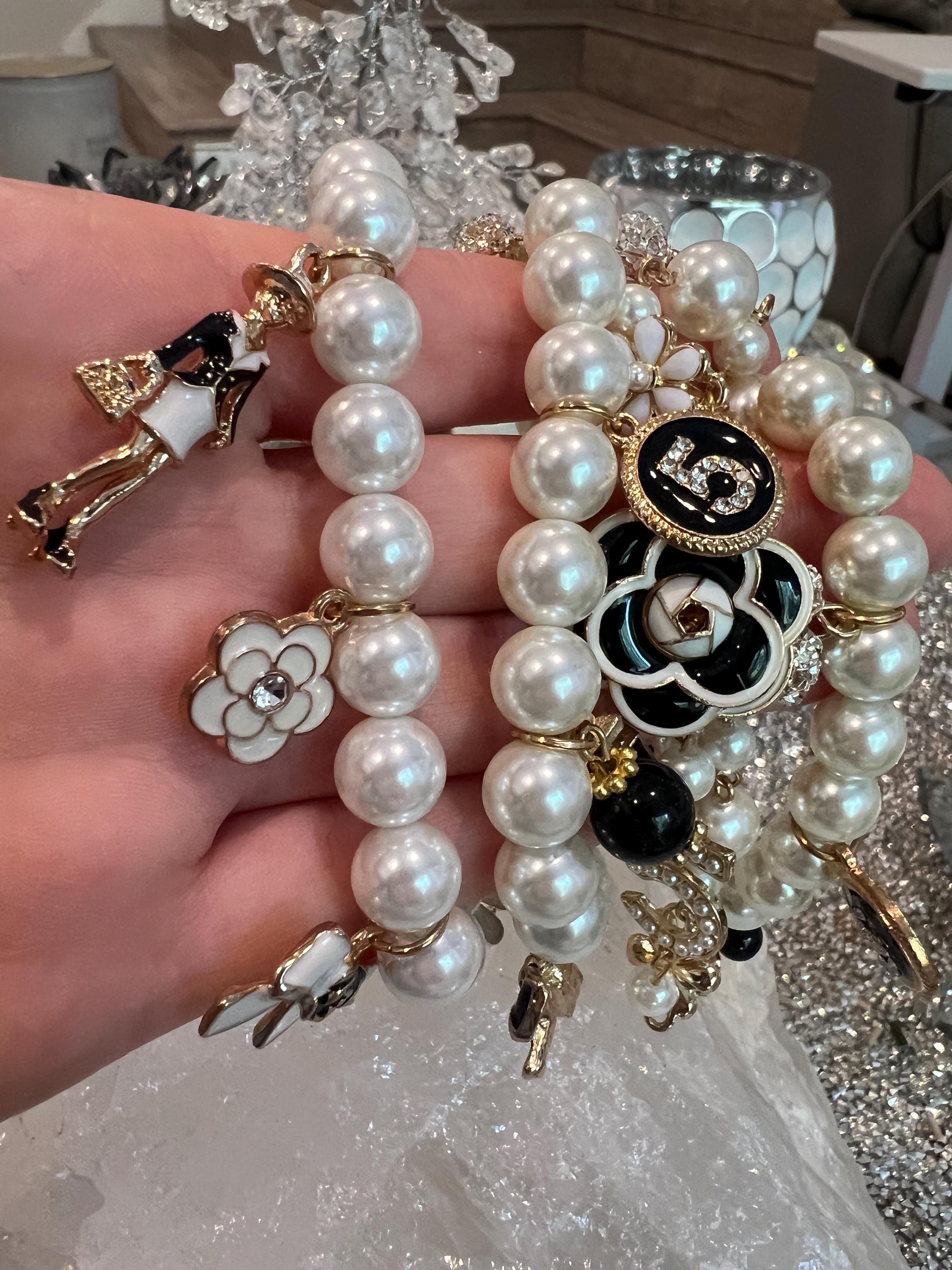Chanel charms for jewelry making discount