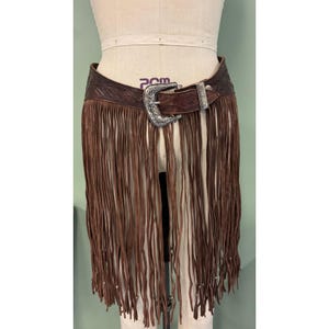 Western Tassels Fringe Belt - Etsy display picture 1