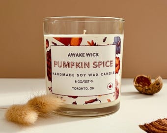 Pumpkin Spice Soy Candle