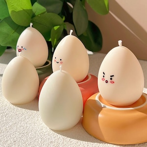 Kawaii Teekerze | Handgemachte Soja Wachs, Schreibtisch Decor