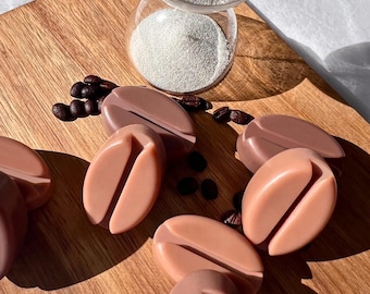 Coffee Bean Shaped Soy Wax Melts, Gift for Coffee Lover, Handmade