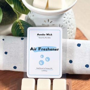 Fondants de cire de soja faits main – Parfum naturel frais et hautement parfumé | Longue durée d&#39;action, stimulant l&#39;énergie et l&#39;humeur | Non toxique, respectueux de l&#39;environnement, végétalien