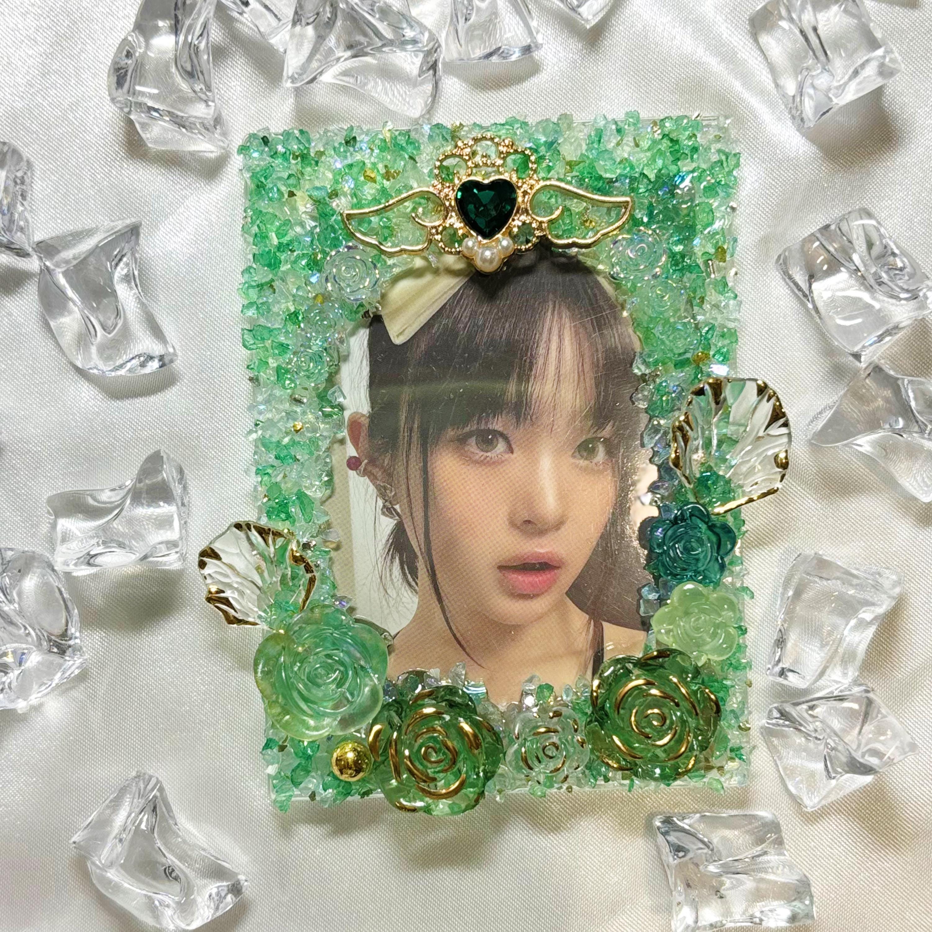 Custom Decorated Toploader Photocard Holder Cute Aesthetic Y2K Jewel - Etsy