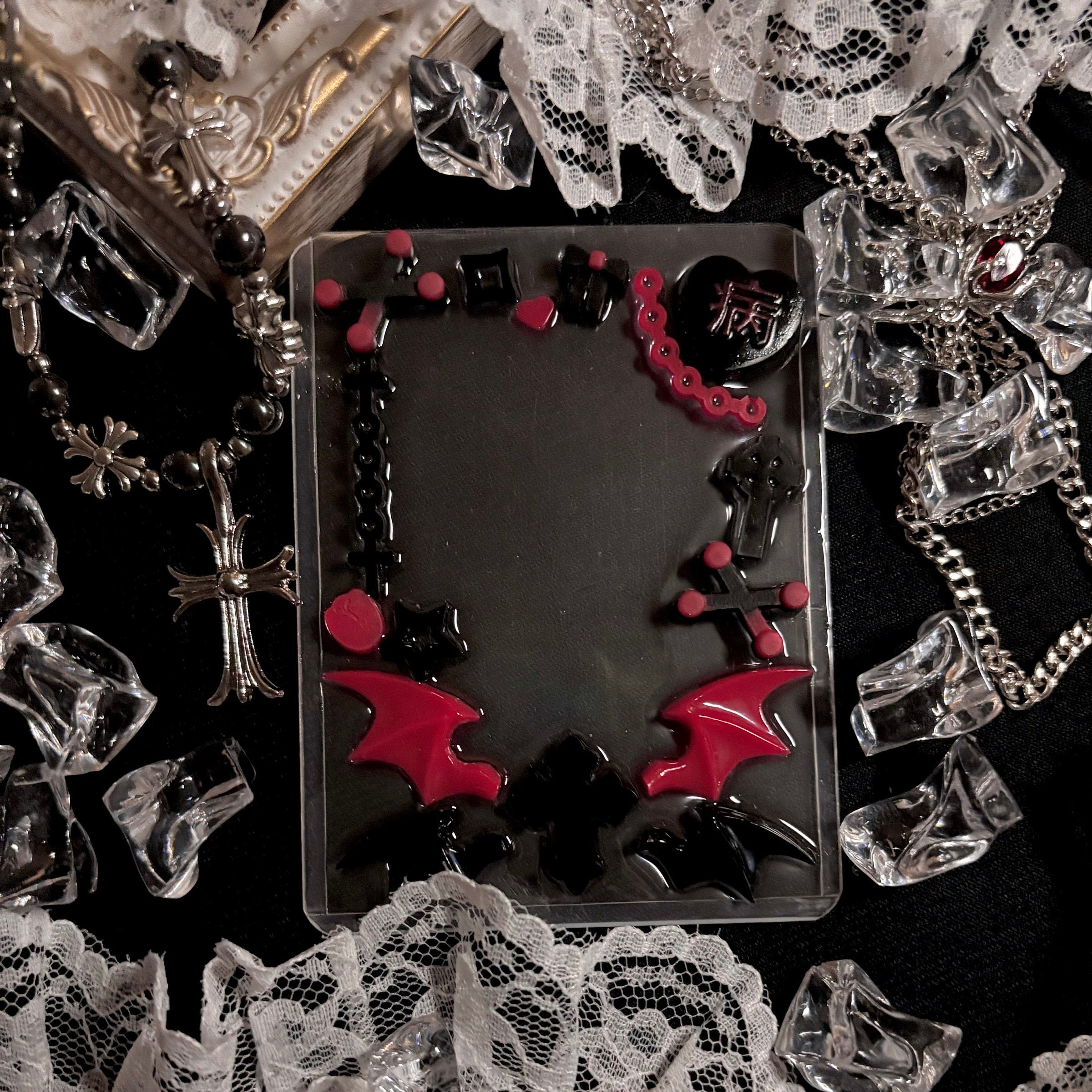 Custom Decorated Toploader Photocard Holder Aesthetic Y2K - Etsy