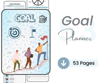 Goal Planner / Productivity Journal / Success Tracker / Digital Planner ...