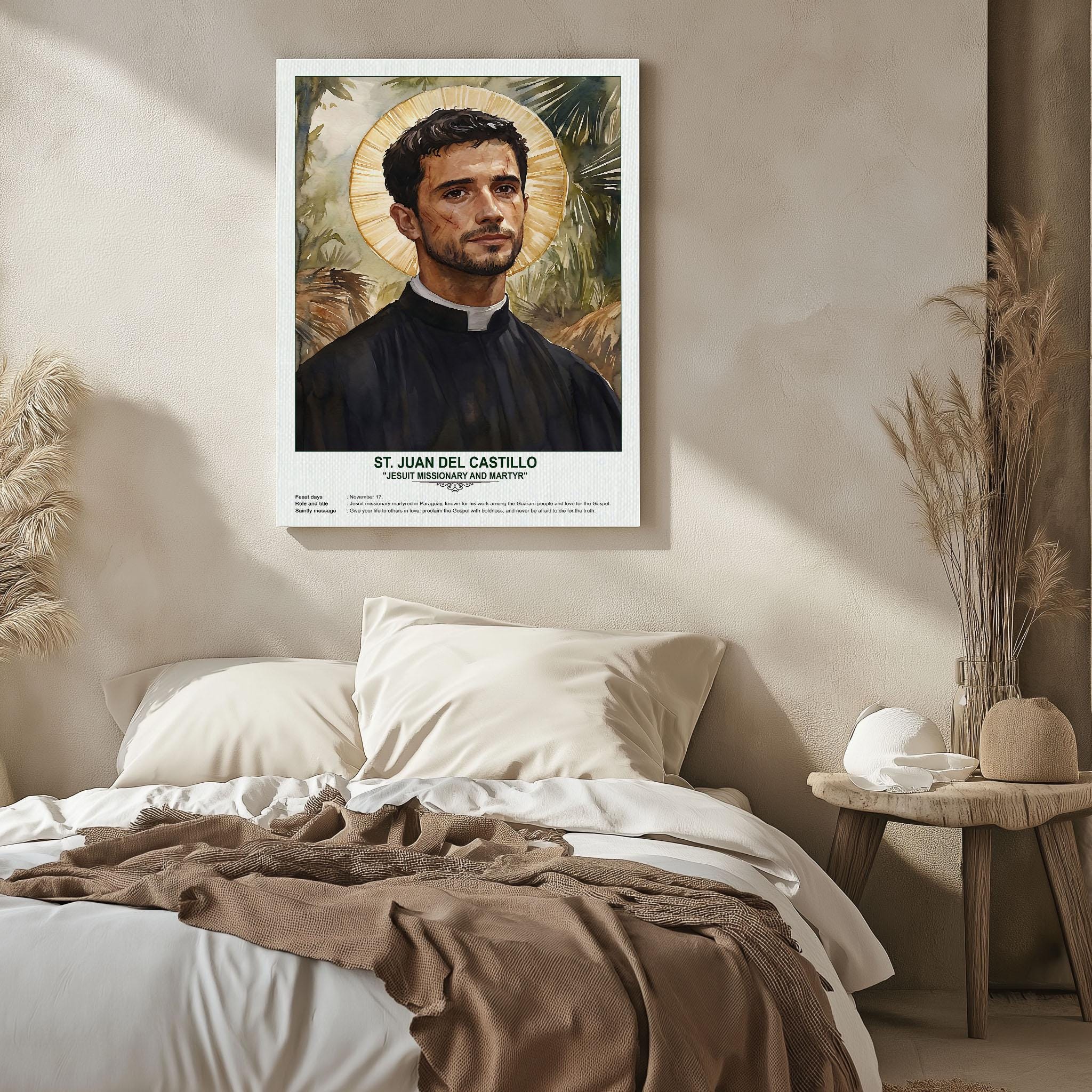 St. Juan Del Castillo, Sacred Art, Religious Wall Art for Families ...