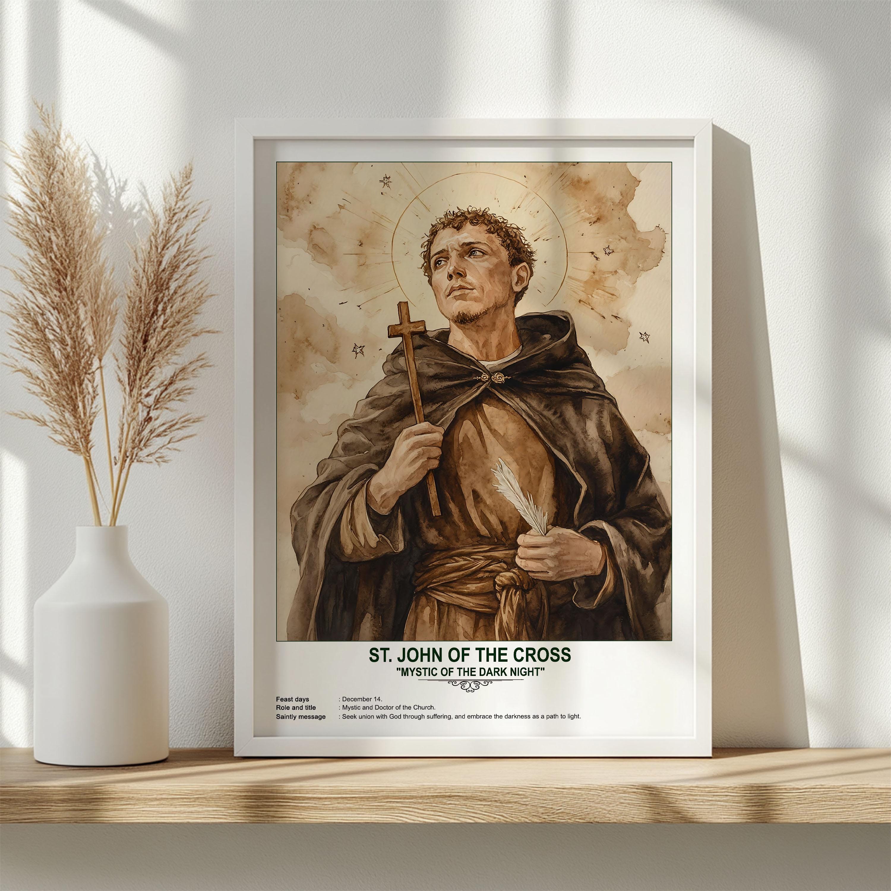 St. John of the Cross, Sacred Art, Religious Wall Art for Families ...