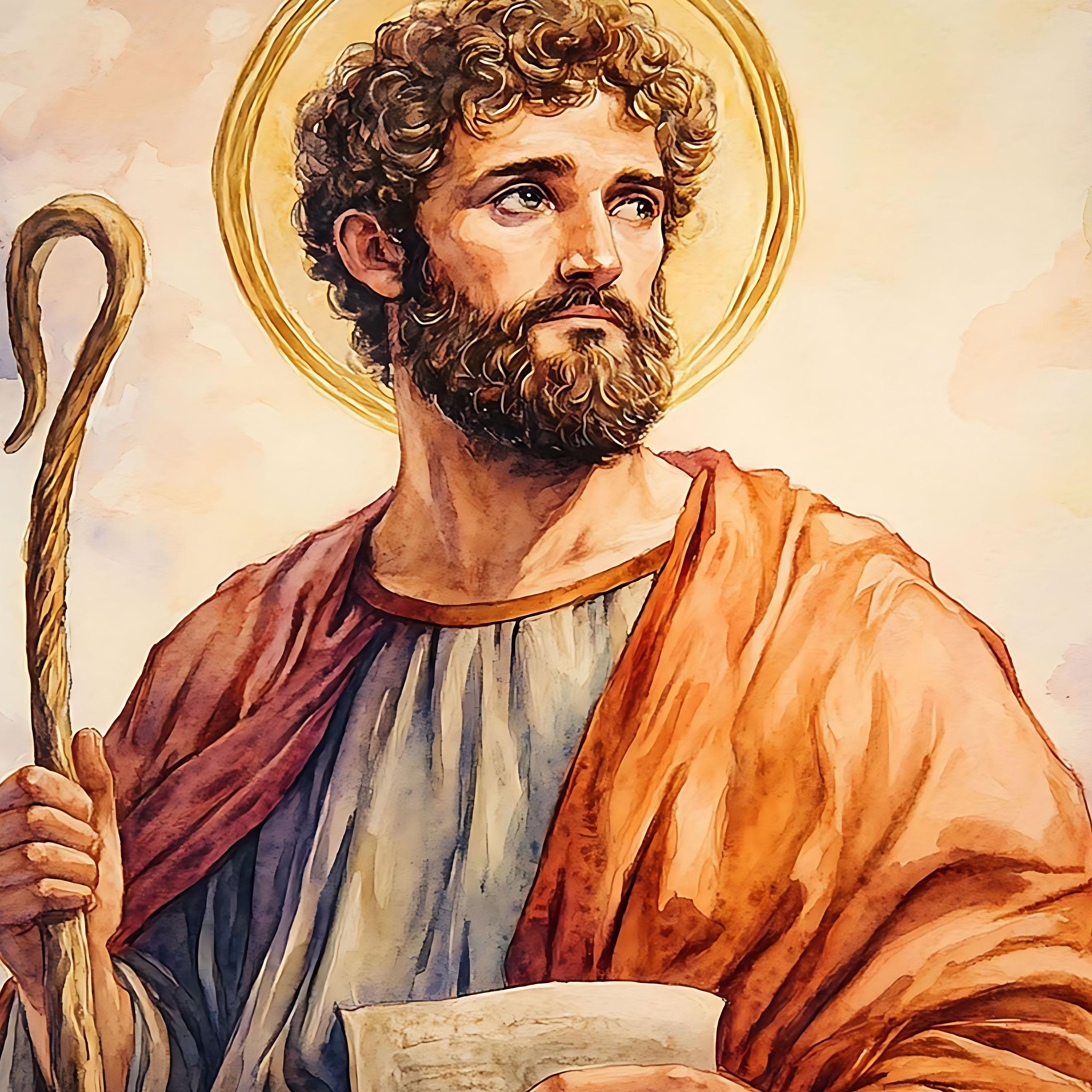 St. Timothy Statue St. Timothy the Apostle, Sacred Art, Religious Wall Art for Families ...