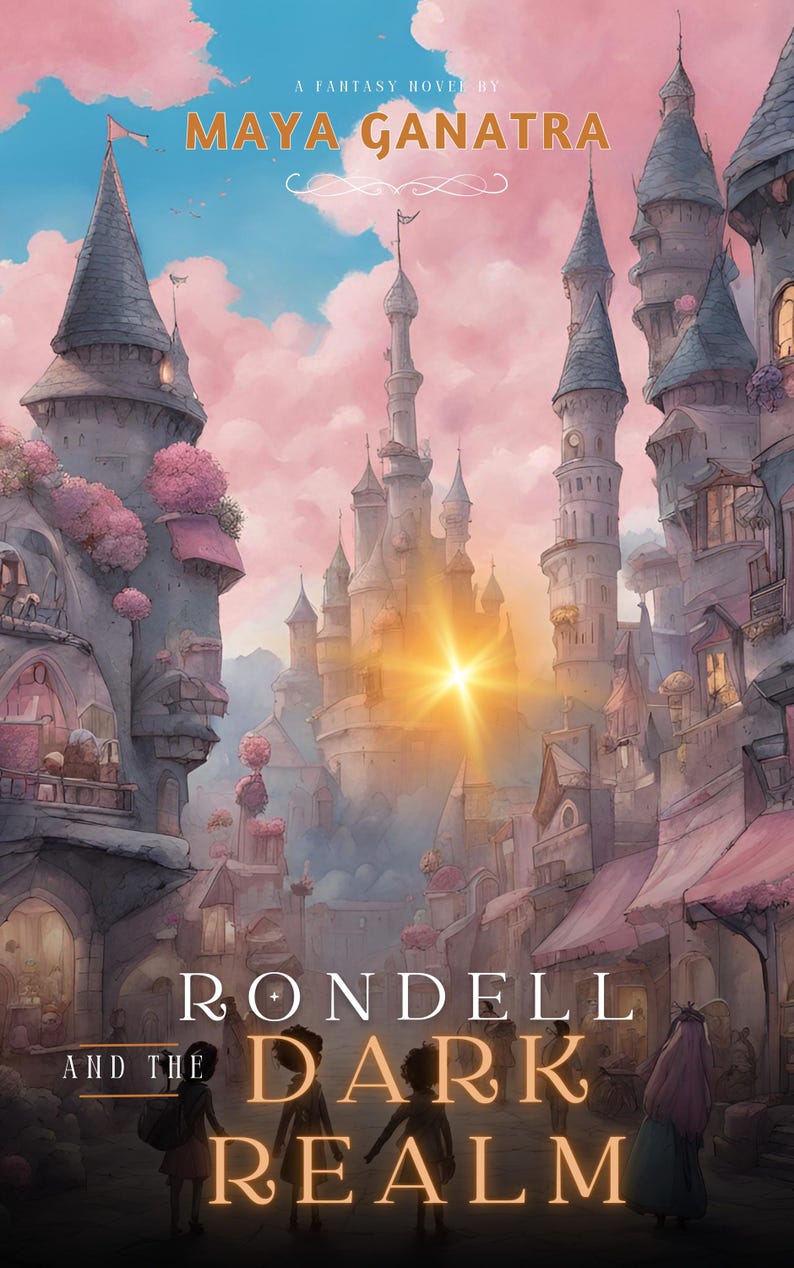 Rondell and the Dark Realm (novel) - Etsy