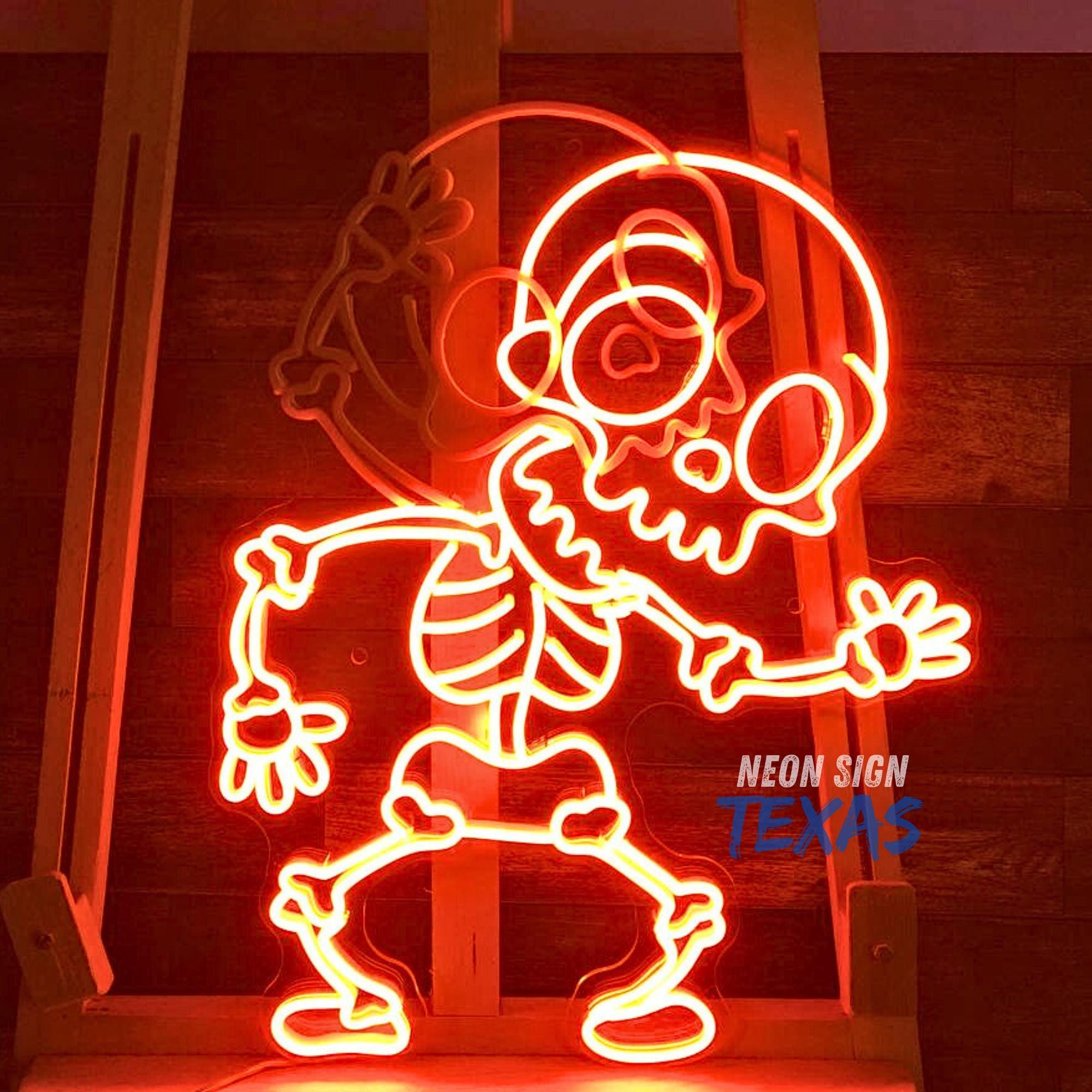 Skeleton Hello. Sign Dancing Skull Sign, Halloween Decor, Halloween Party Skeleton Sign ...