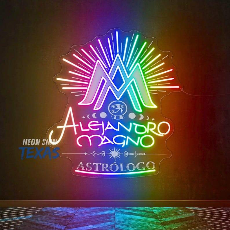 Custom Color Changing Neon Sign RGB Neon Sign Custom RGB Neon Sign ...
