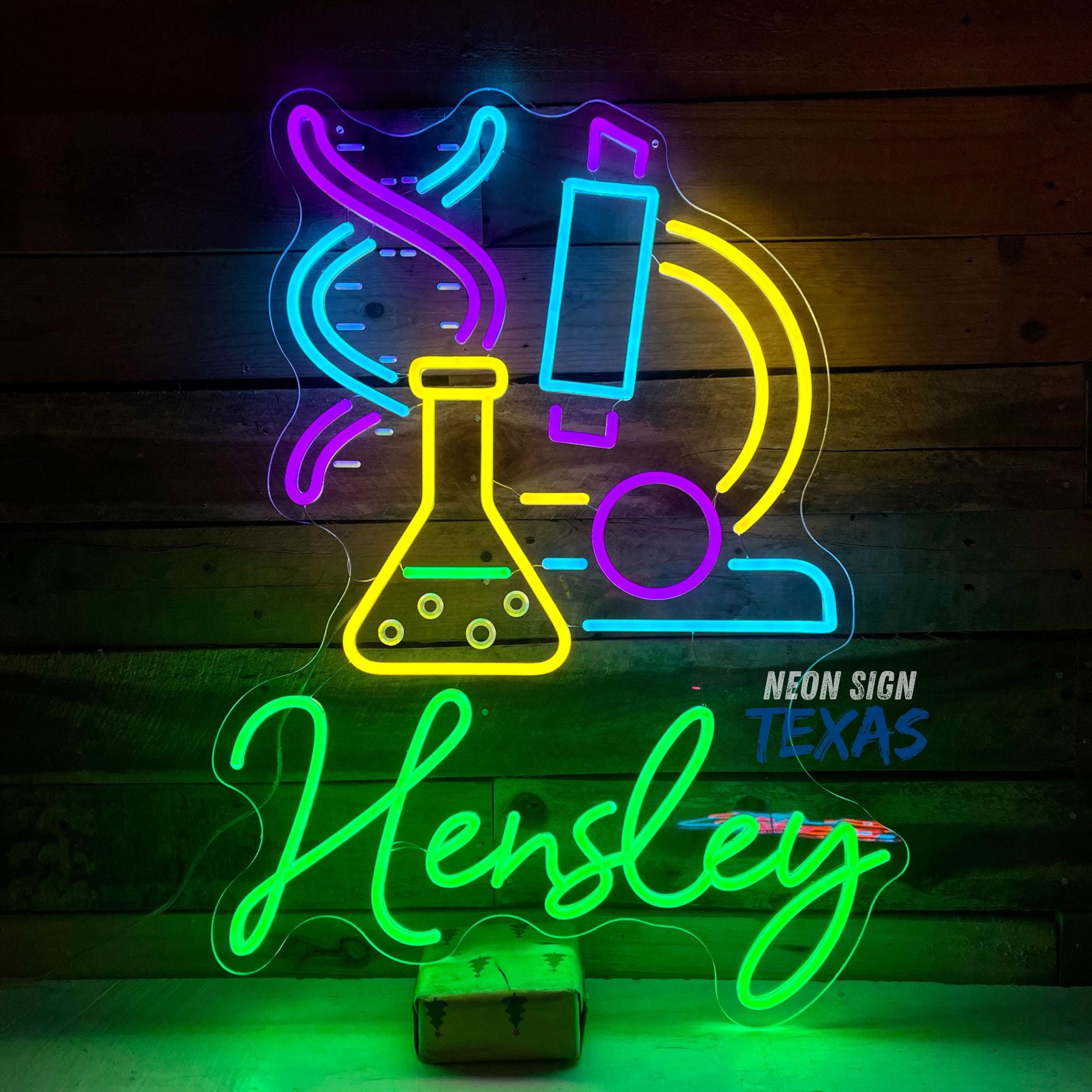 Chemistry neon sign - Etsy 日本