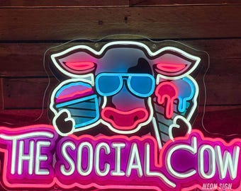 Custom Business Neon Sign Logo Custom Neon Sign For Business Acrylic UV Logo UV Sign Custom Neon Sign With Logo LED Personalized Sign Logo