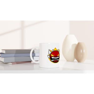 Geometry dash ceramic mug
