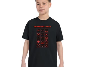 Classic Kids Geometry Dash Shirt