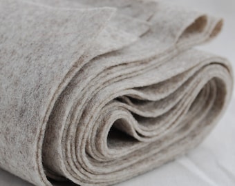 felted wool fabric All-Naturally Dyed 100/% wool felt sheets yardage over 30 shades