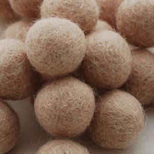 Jumbo Wool Felt Balls, Large 5cm 6cm 7cm 10cm Felt Balls