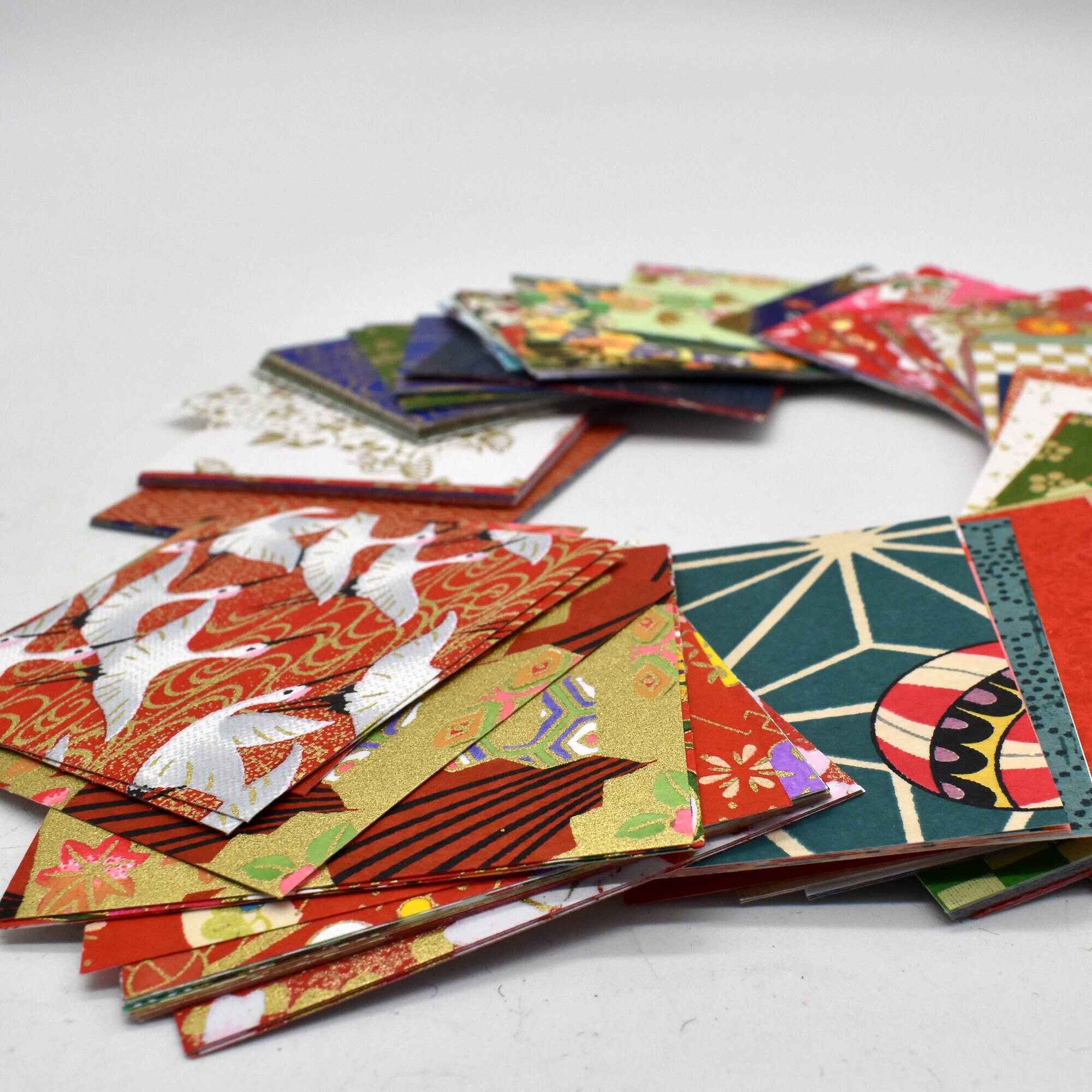 Origami Paper - Japanese Made Quality Large Washi Coloured