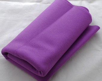 100% Pure Wool Felt Fabric - 1mm Thick - Made in Western Europe - Amethyst Purple