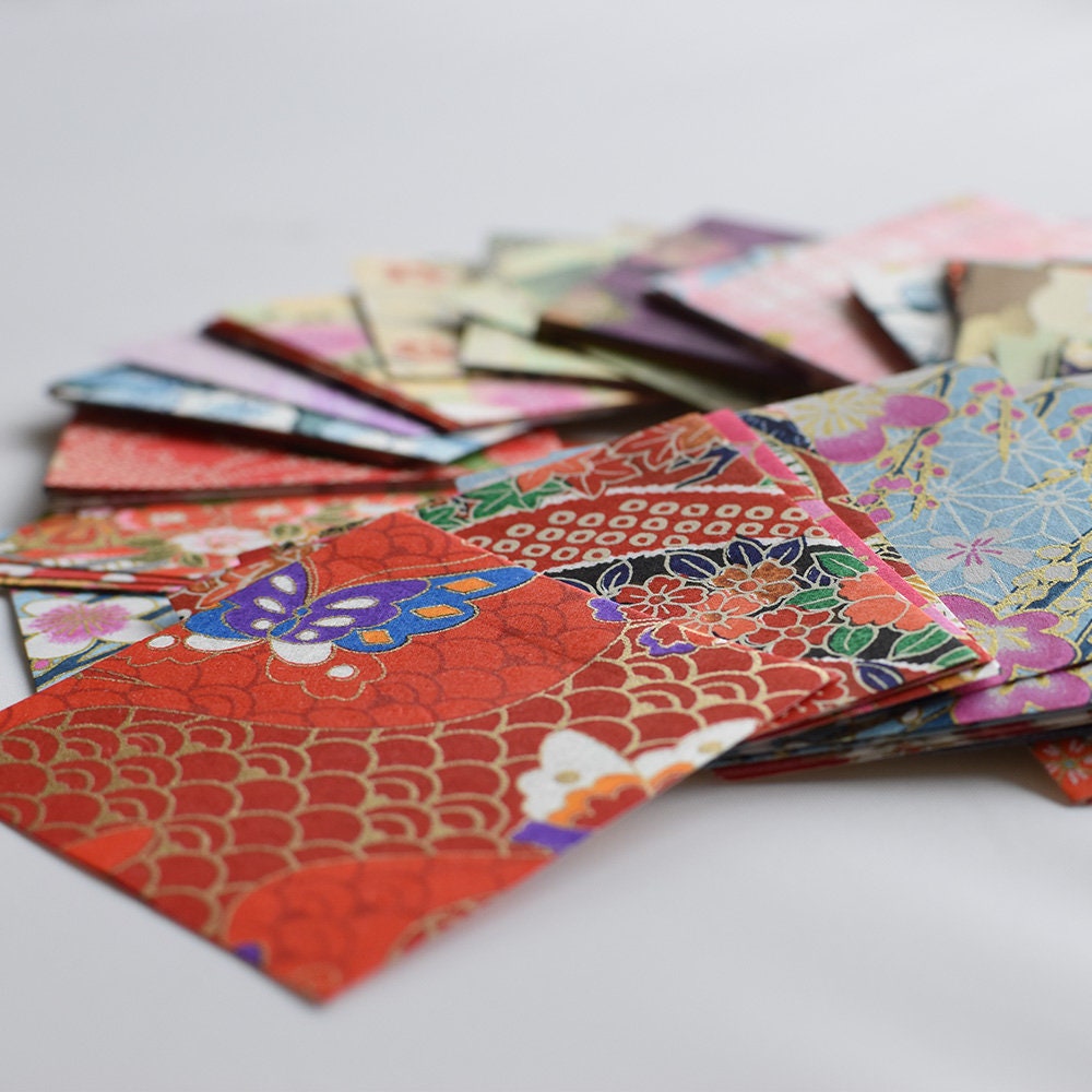 Japanese Finest Yuzen Washi Origami Paper - 200 Sheets Assortment - A…