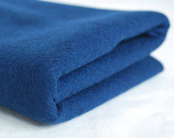 100% Pure Wool Felt Fabric - 1mm Thick - Made in Western Europe - Navy Blue