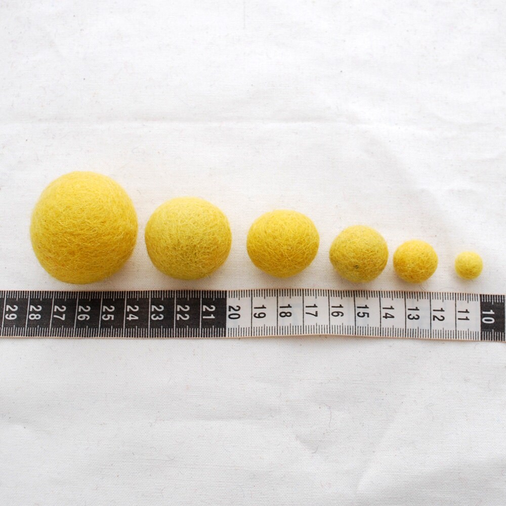 100 Wool Felt Balls Wholesale 1.5cm 1000 Count 90 Etsy