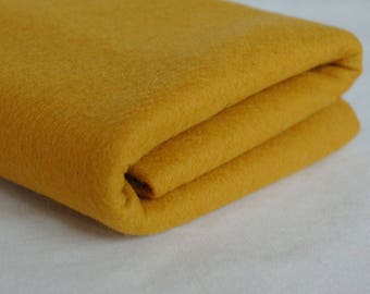 100% Pure Wool Felt Fabric - 1mm Thick - Made in Western Europe - Deer Brown