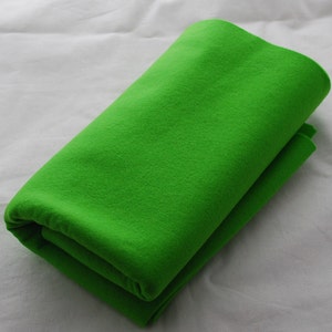 Classic Neon Green Felt Fabric