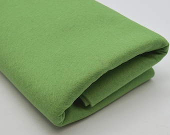 Seafoam Green Wool Felt Fabric: 1mm Thick - 2 sizes