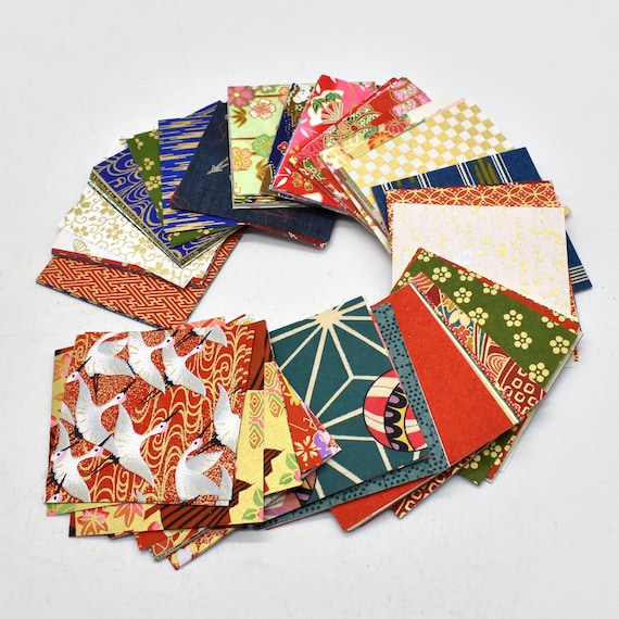 Origami Paper 100 sheets Japanese Chiyogami 8 1/4 (21 cm): Extra