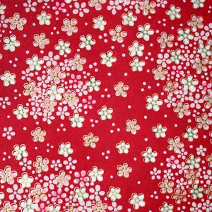 Japans beste Yuzen Washi Chiyogami-origamipapier, groot vel - Sakura-kersenbloemen - 630 mm x 945 mm - Kaarten maken, knutselen en doe-het-zelf