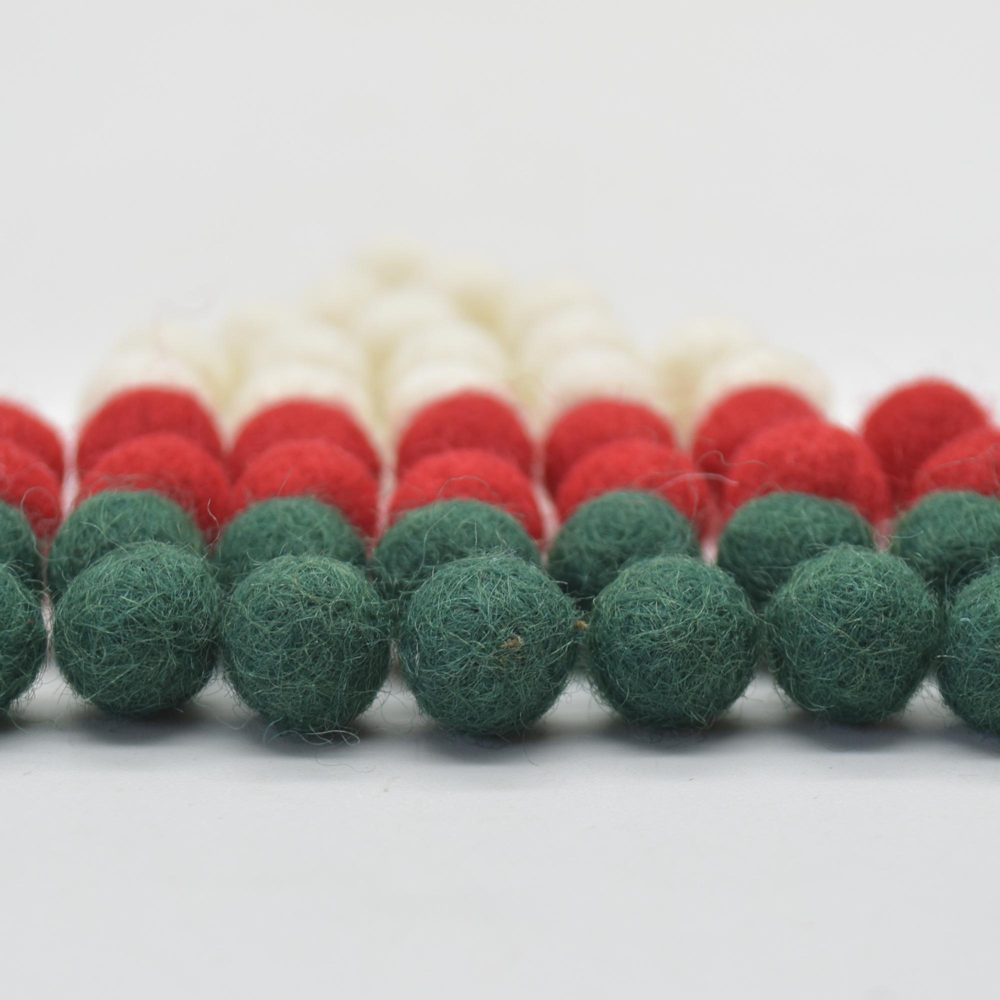 Pompon In Feltro Da 2 Cm X 5 Colori Misti. Lana. Colorati. Multicolore. Perline Fai Da Te Per Bambini. Materiali. - Italia - Foto 2