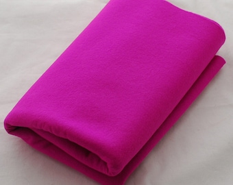 100% Pure Wool Felt Fabric - 1mm Thick - Made in Western Europe - Garden Rose Pink