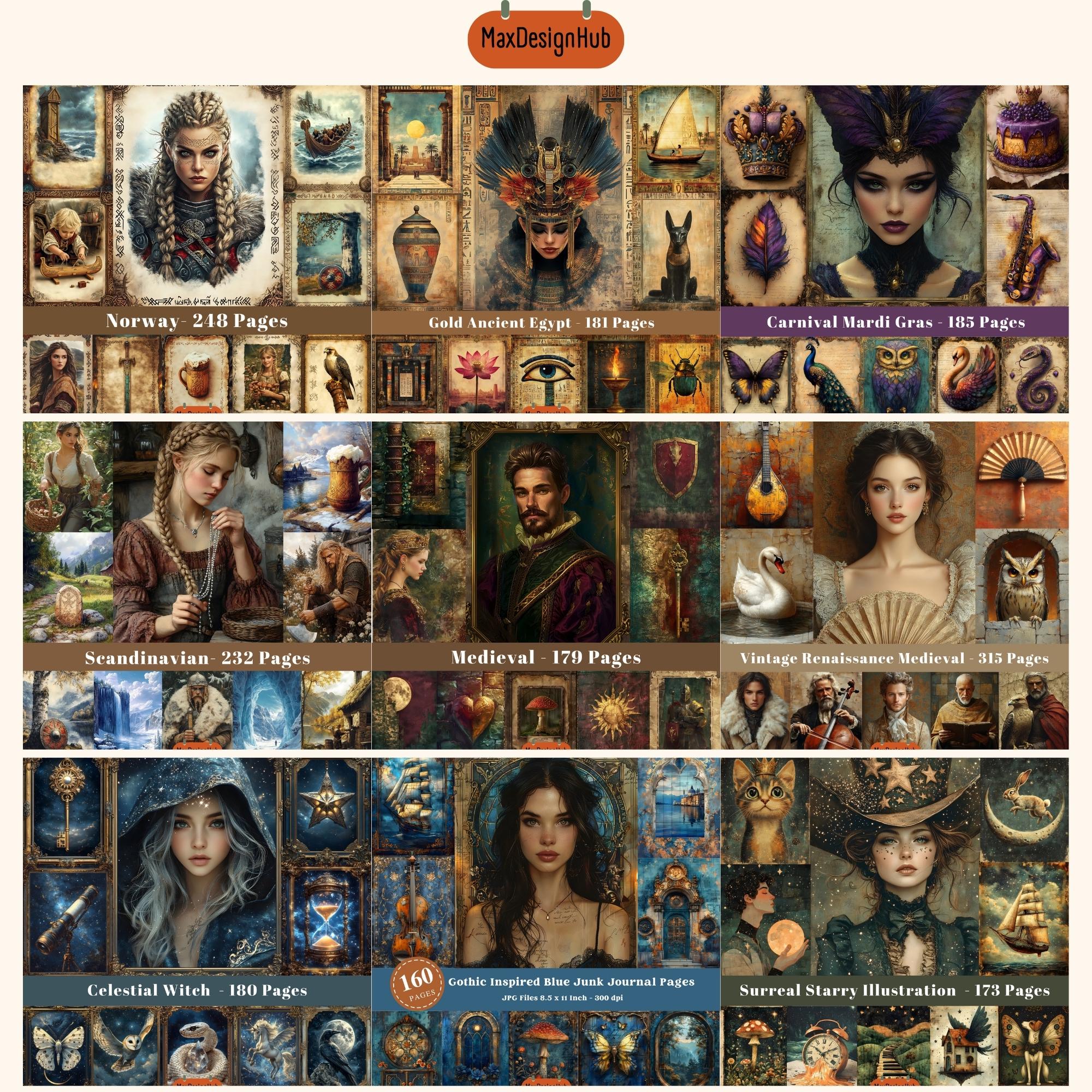 Ancient Greece Junk Journal Pages: Greek Mythology Ephemera (digital ...