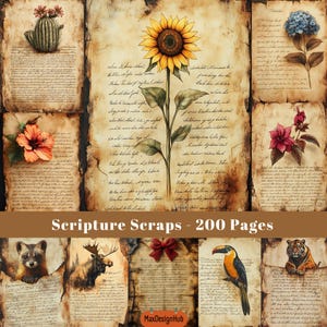 Schrift ongewenste dagboekpagina, digitaal collageblad, grunge-pagina, bruin papier, scrapbooking, tekst schrijven, distressed papier, digitale download