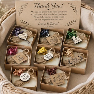 Individuelle Brautparty Seifen Geschenke, Hochzeit Gastgeschenke, Gastgeschenke