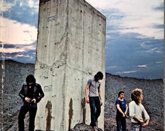 Partitura del Cancionero de la OMS de 1971 "Who's Next"