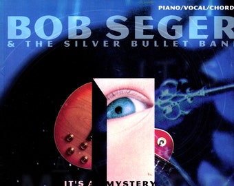 BOB SEGER The Silver Bullet Band "It's a Mystery" Songbook Sheet Music c.1997