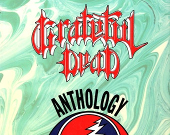 GRATEFUL DEAD ANTHOLOGY Intermediate Guitar Super Tab Notation Songbook Sheet Music