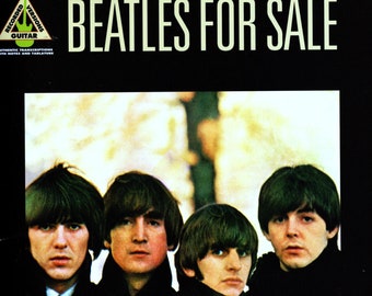 BEATLES FOR SALE Guitar Songbook Sheet Music Notes & Tablature