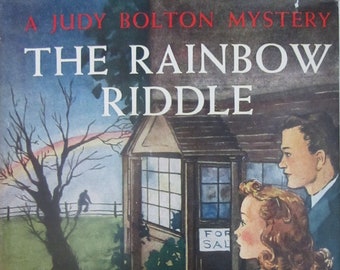 JUDY BOLTON "The Rainbow Riddle" 1st Edition 1946 with DJ